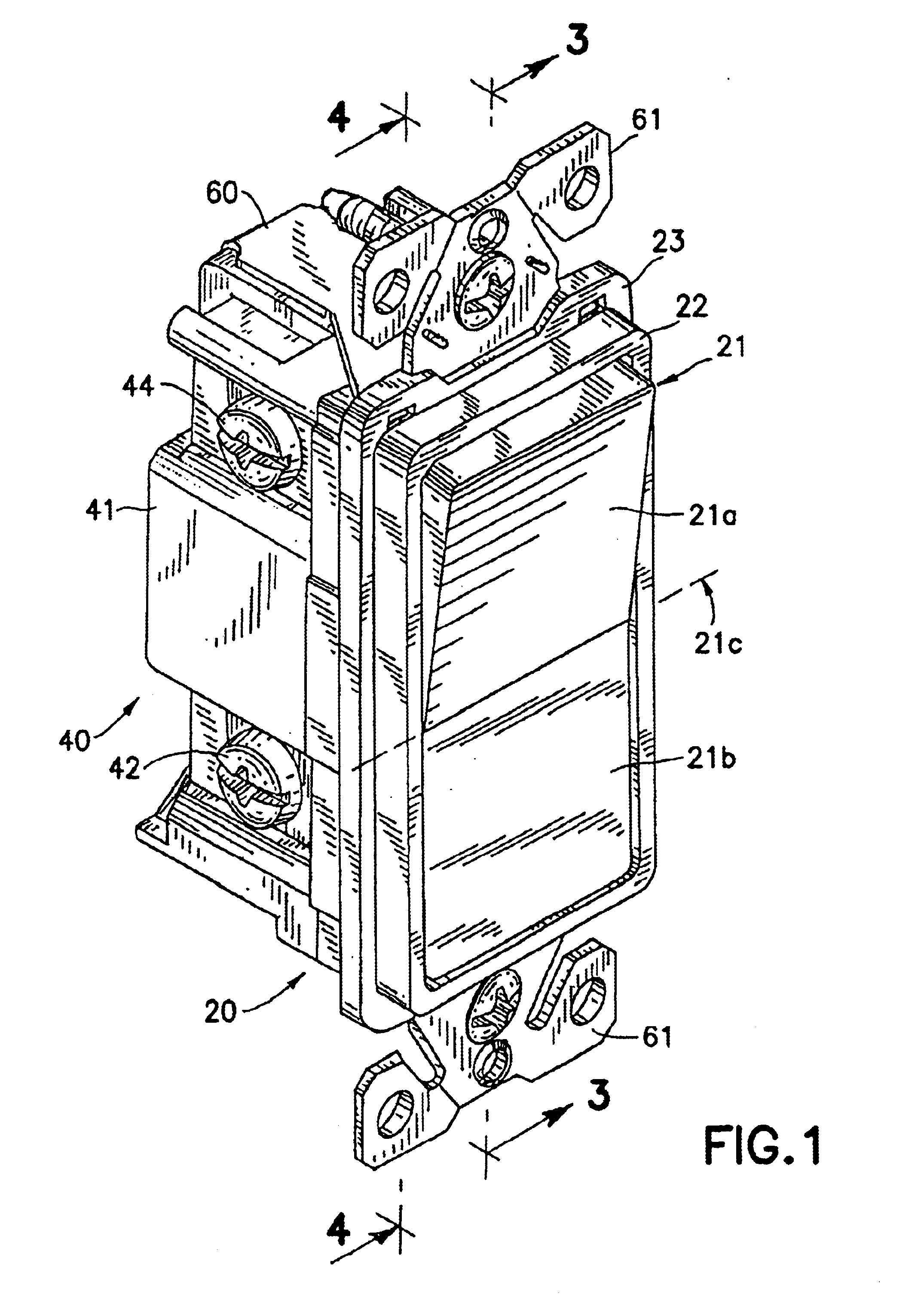 Modular block switch assembly