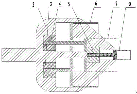 Three-frequency controllable high power microwave device