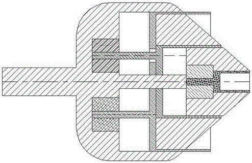 Three-frequency controllable high power microwave device