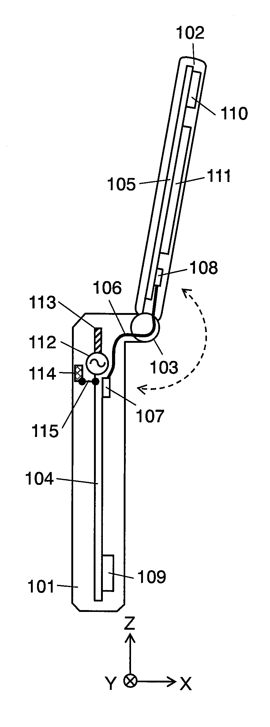 Portable wireless device