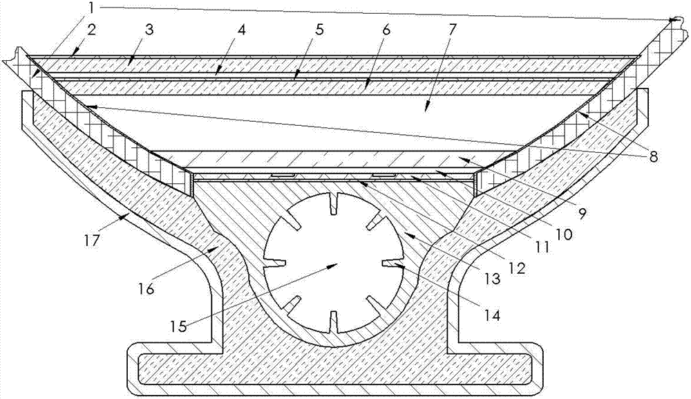 Solar energy concentrating frequency dividing photovoltaic photo-thermal cogeneration device