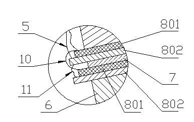 Equal-curvature cantilever beam piezoelectric power generation device for remote controller