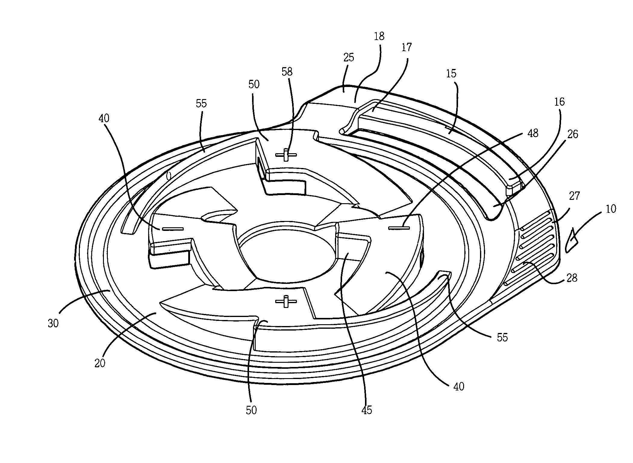 Hermaphroditic connector