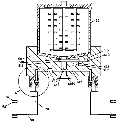 Improved nursery-grown plant drip irrigation device for municipal garden