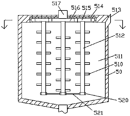 Improved nursery-grown plant drip irrigation device for municipal garden