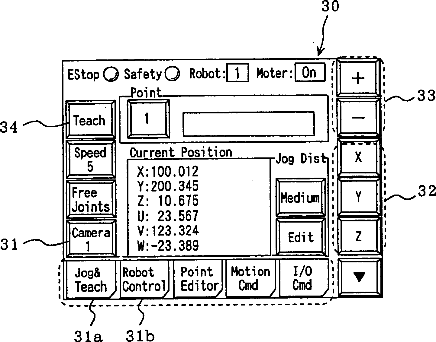 Motion control apparatus and method, position instruction apparatus, position instruction method and control programme