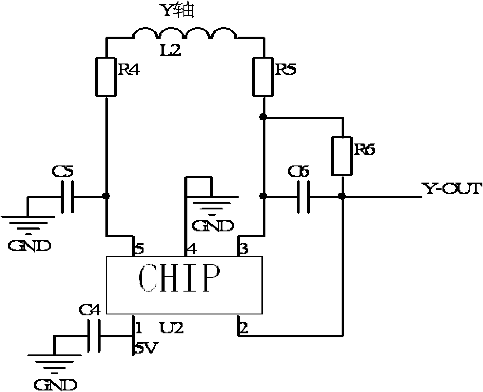 Induction type electromagnetic leakage detection device and method