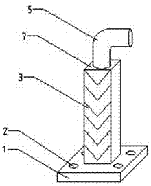 Fiber concrete construction enclosing wall structure