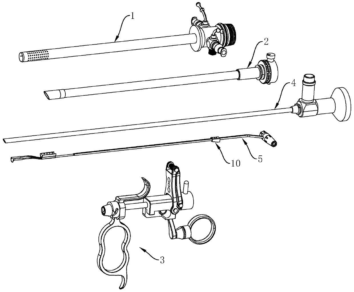 Resectoscope and sealing structure thereof