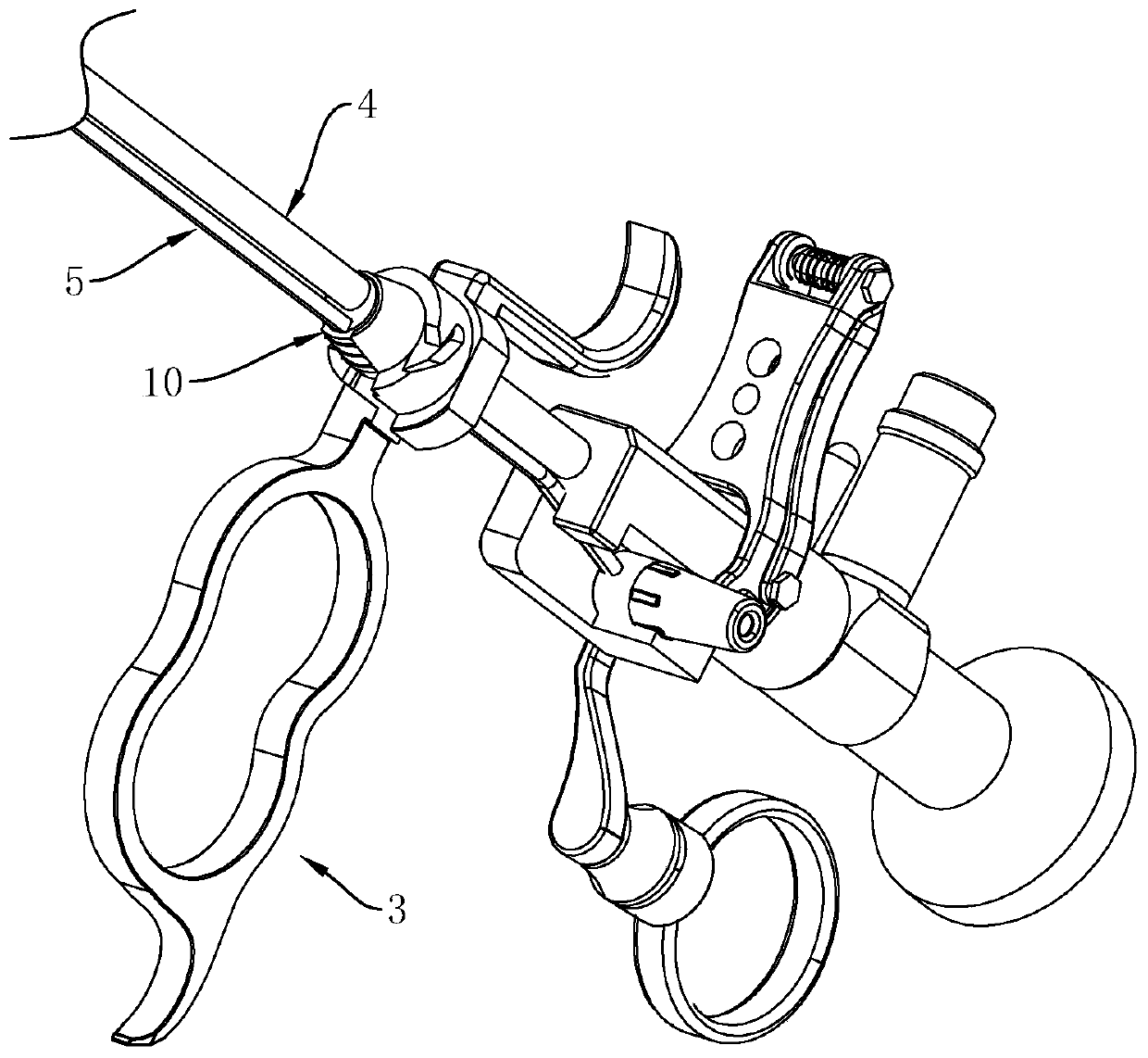 Resectoscope and sealing structure thereof