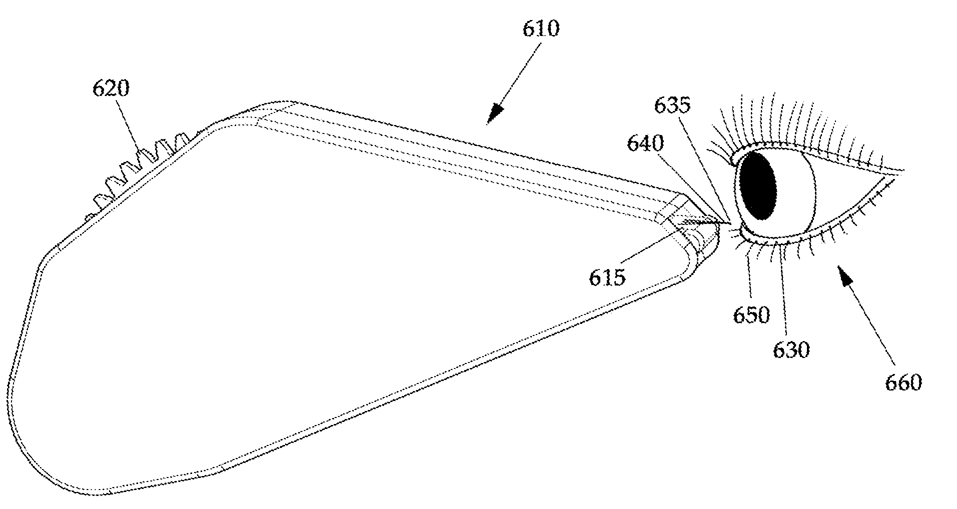 Method For Applying False Eyelashes