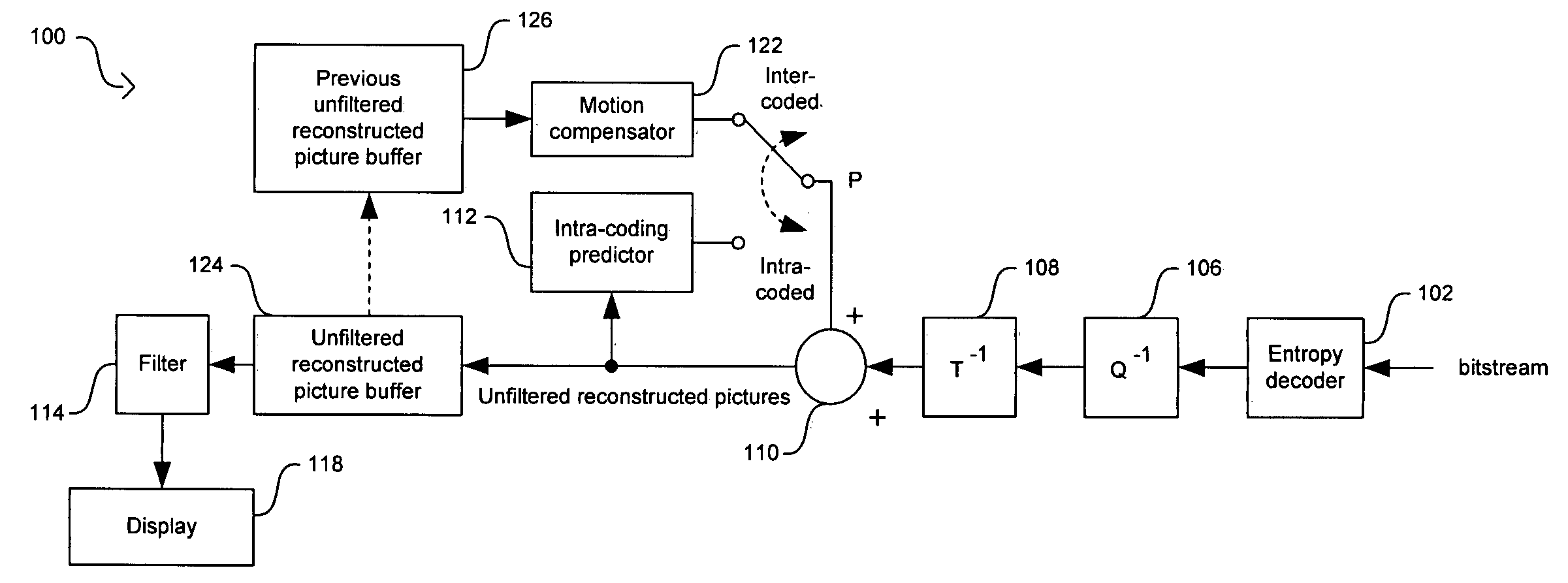 Method and system for a parametrized multi-standard deblocking filter for video compression systems