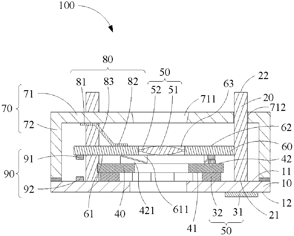 Automatic focus lens module