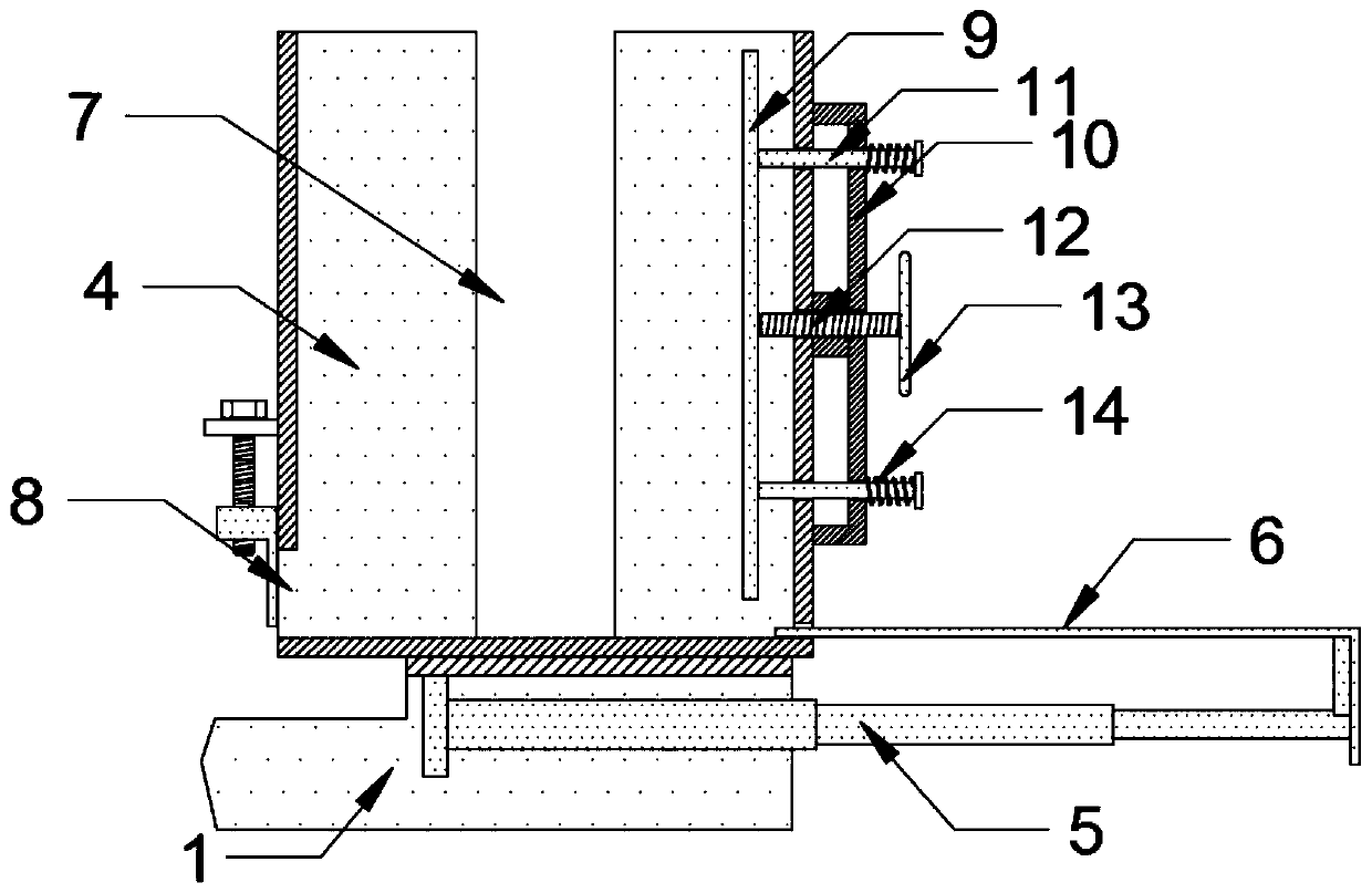 Sheet metal part feeding and conveying mechanism