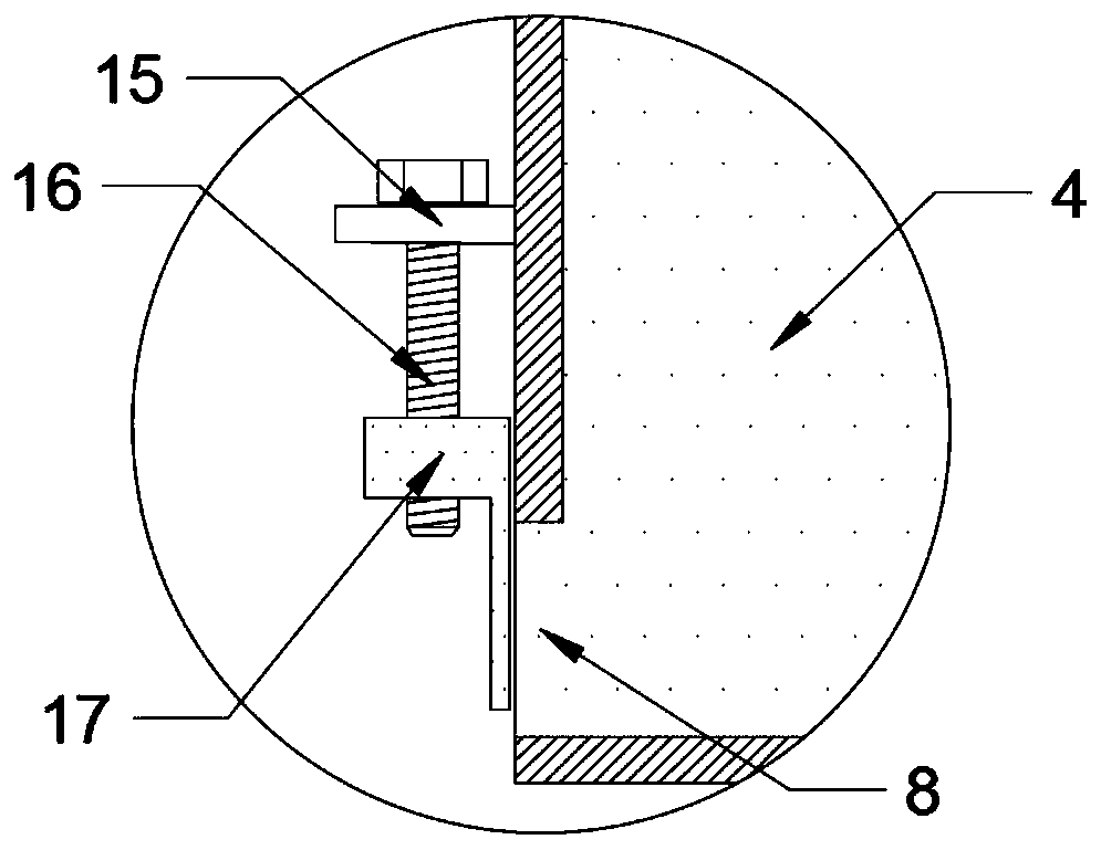 Sheet metal part feeding and conveying mechanism