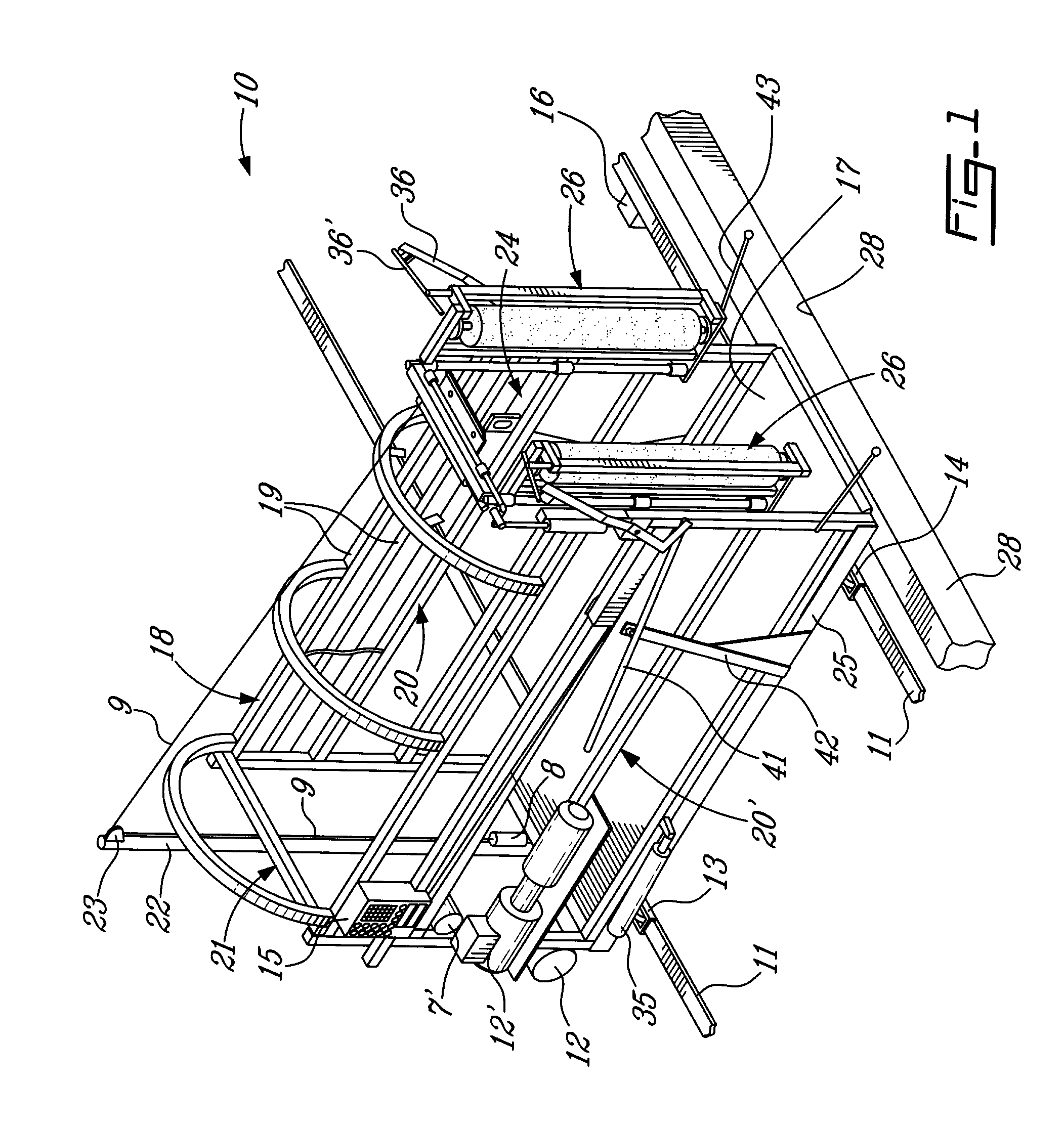 Automatic animal retrieving platform assembly