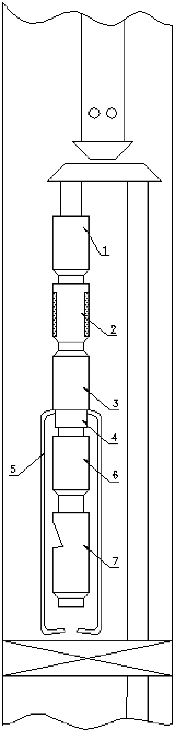 A cooling device for a downhole submersible motor