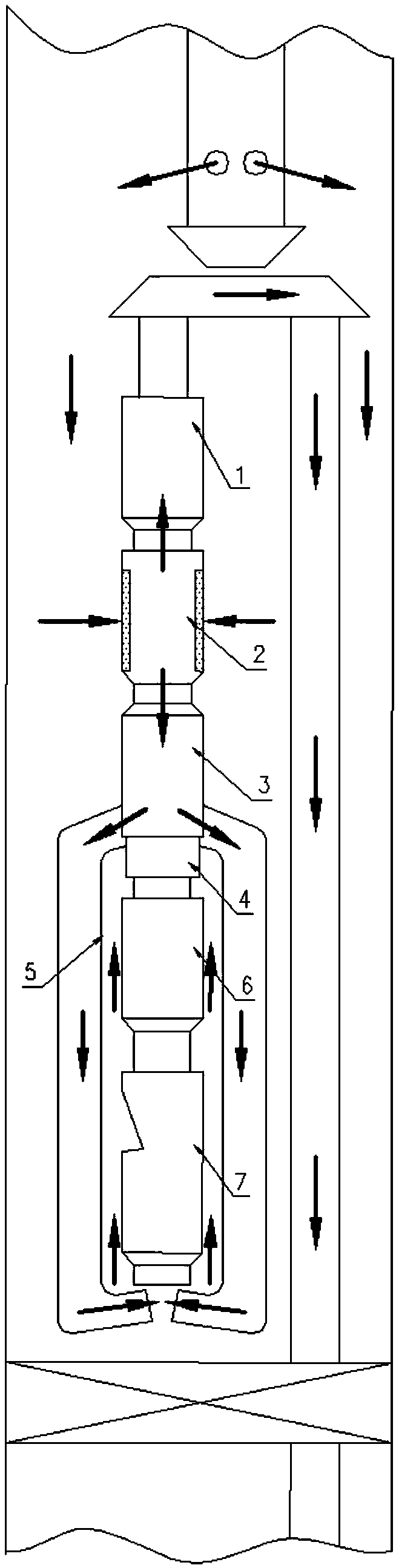 A cooling device for a downhole submersible motor