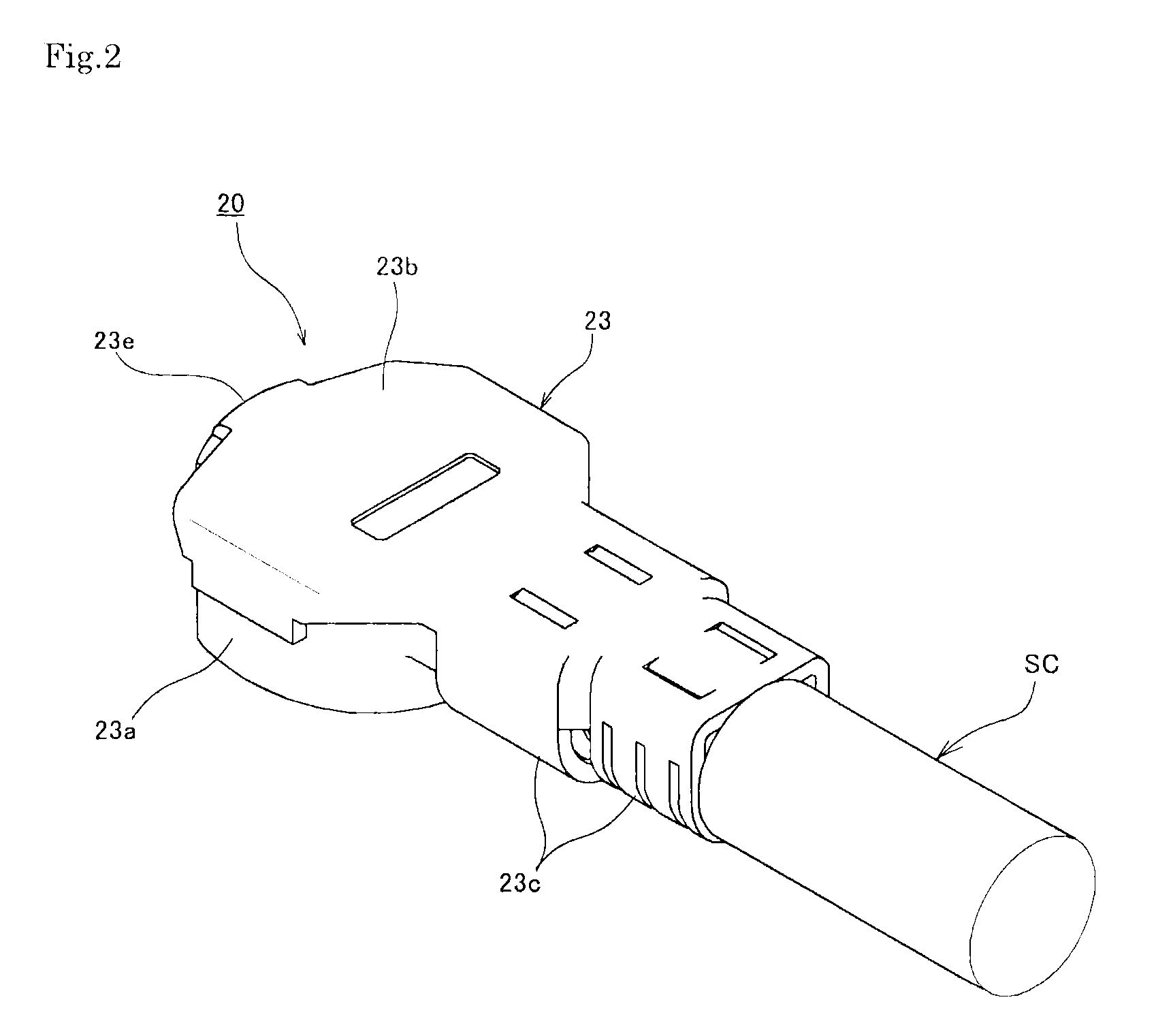 Coaxial electric connector