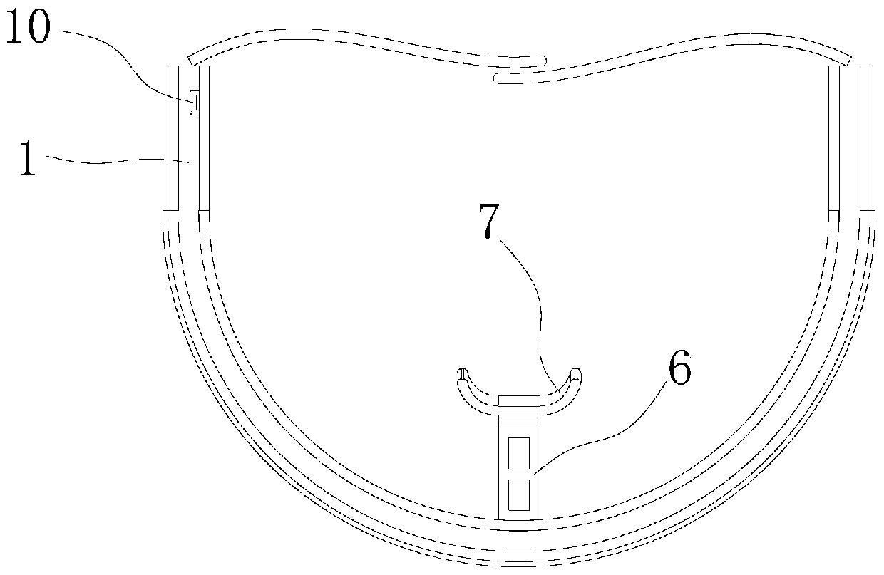 Facial mask heating device