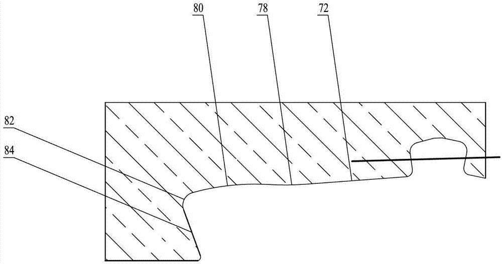 Sealing variable-tooth-width wedge type coupling structure and oil well pipe structure