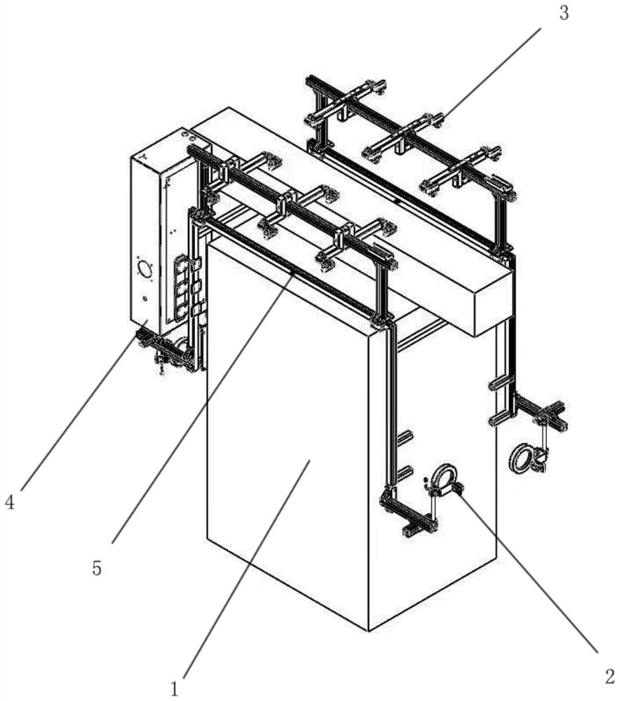 Automatic checking system for stereoscopic warehouse