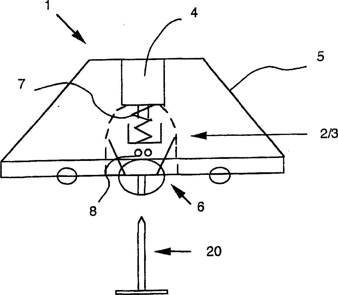 Label for the temporary marking of items and remover for same