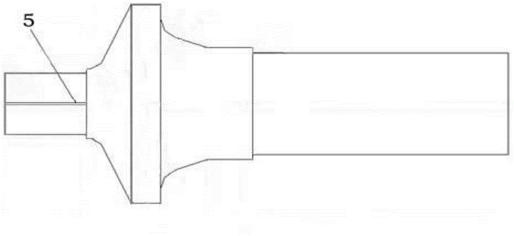 Method for repairing fractured roller way spindle nose