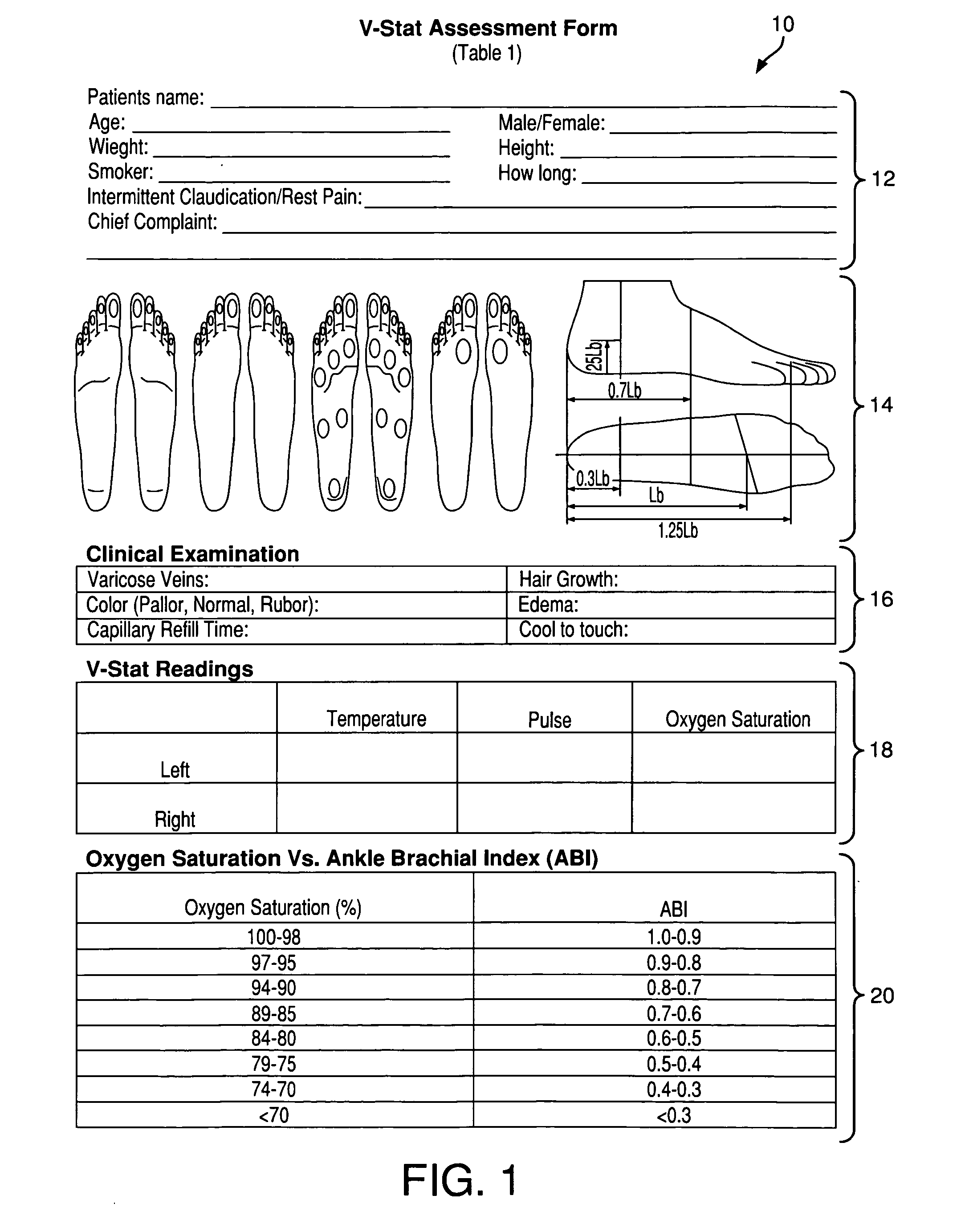 Vascular status monitoring system