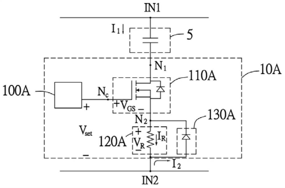 Surge current suppression circuit