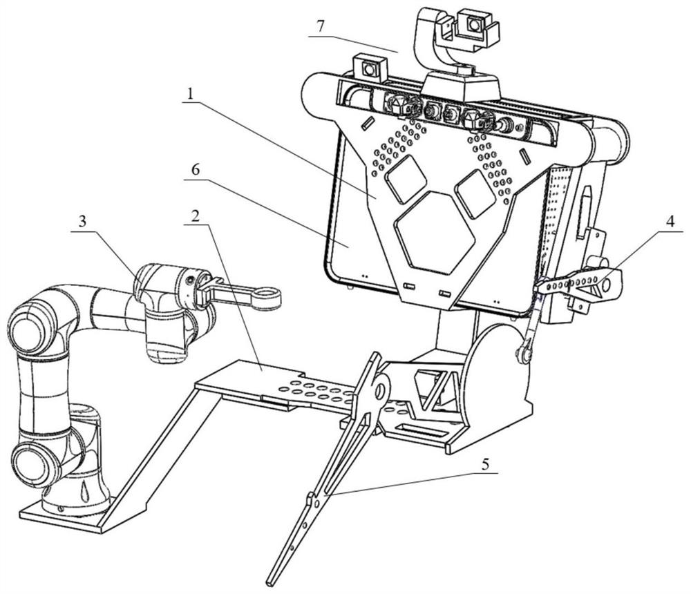 Helicopter flight driving robot system