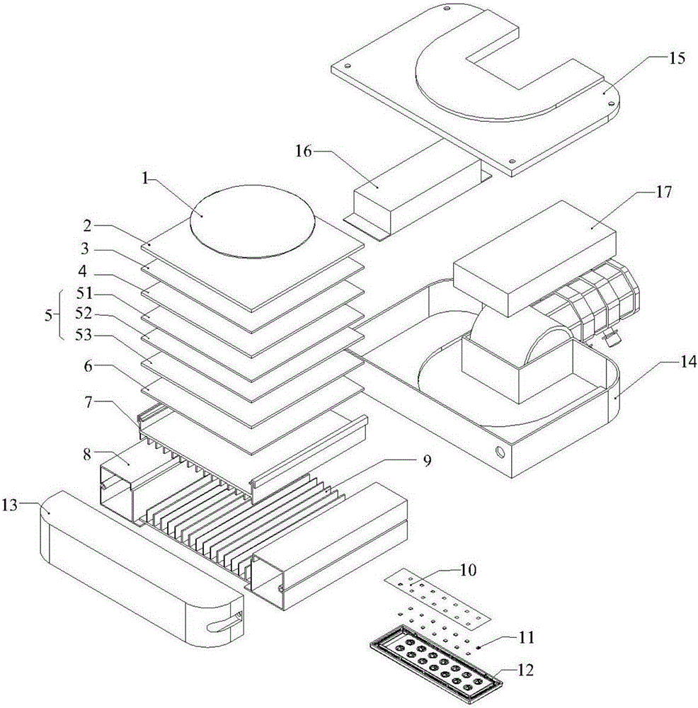 Light fixture for generating power through photovoltaic temperature difference waste heat