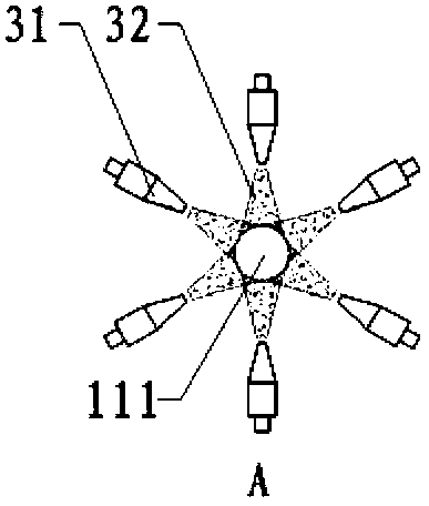 Jet de-scaling system and method for surfaces of metal bars and wires