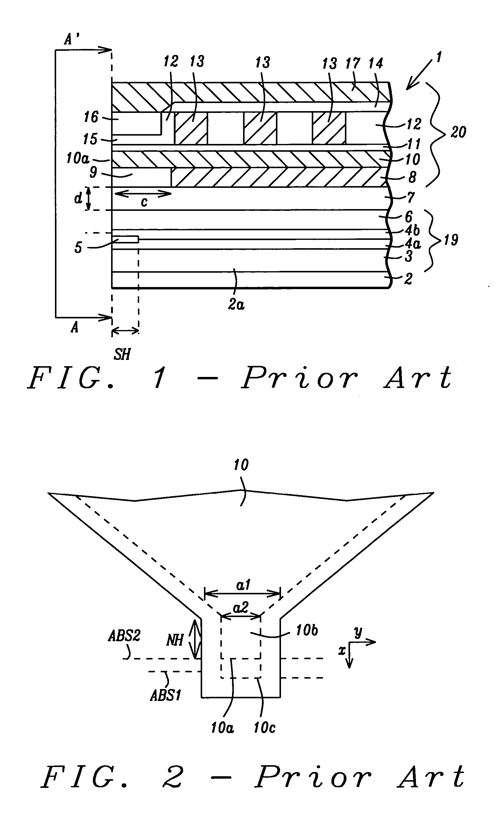 Using bilayer lithography process to define neck height for PMR