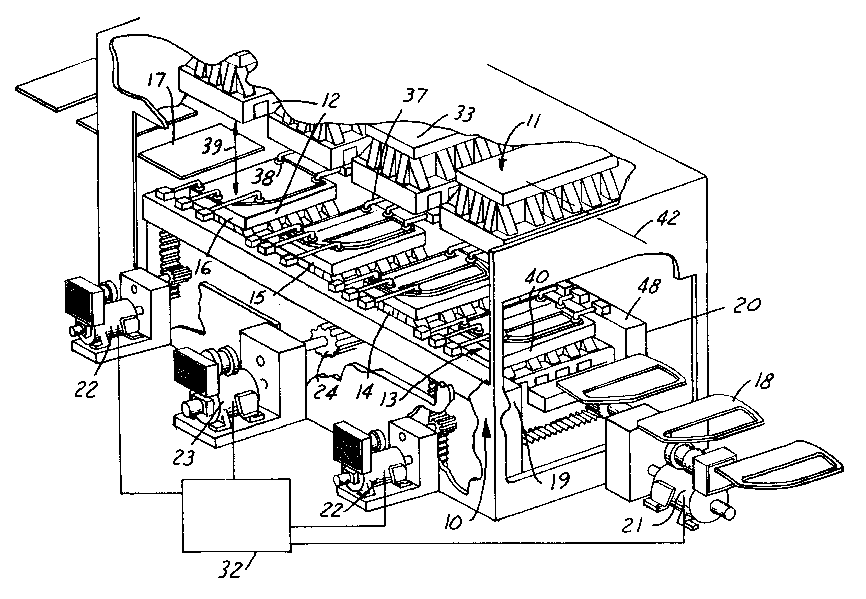 Method of optimizing part transfer motion