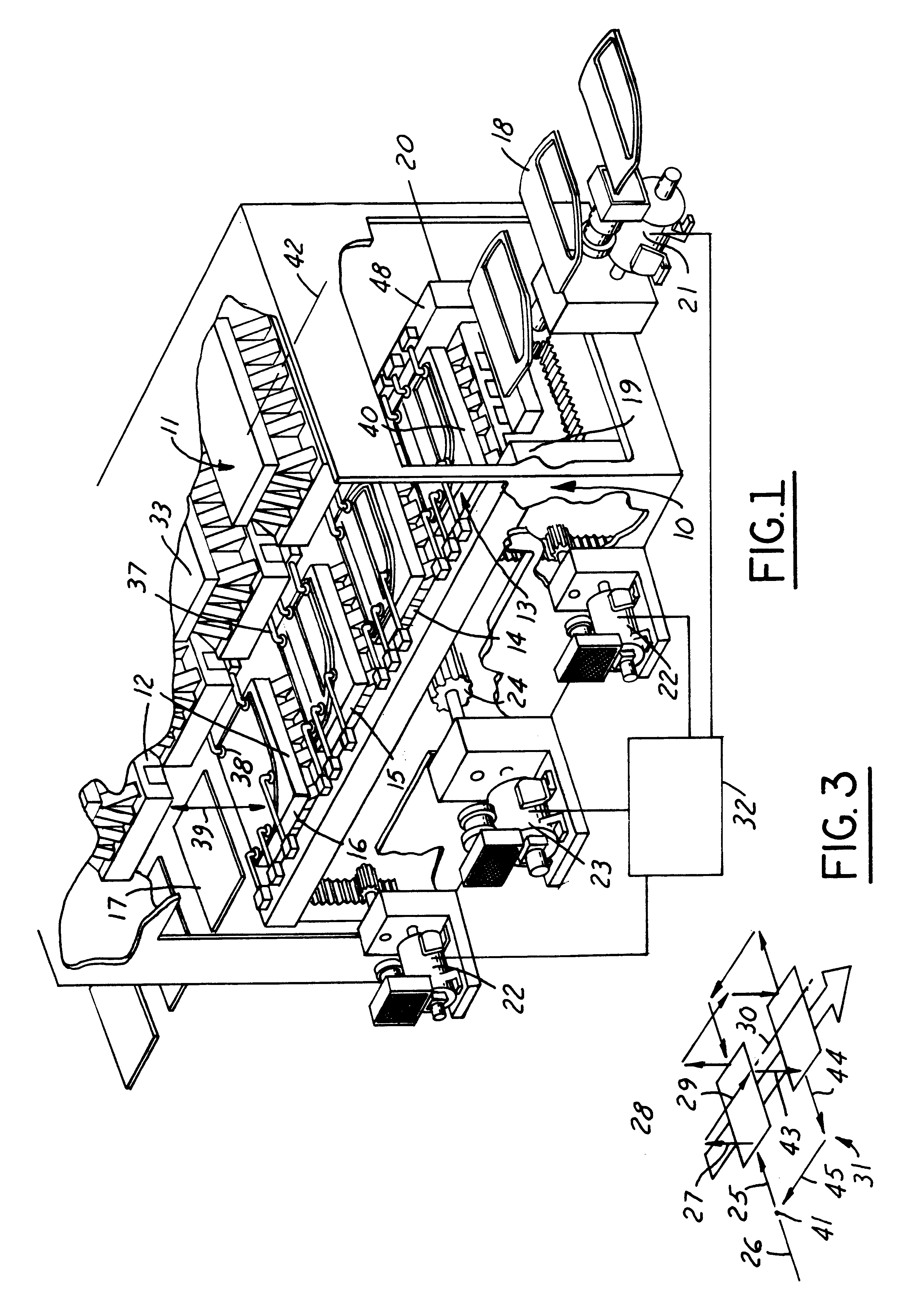 Method of optimizing part transfer motion