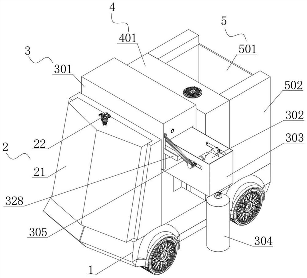 Automatic dumping device