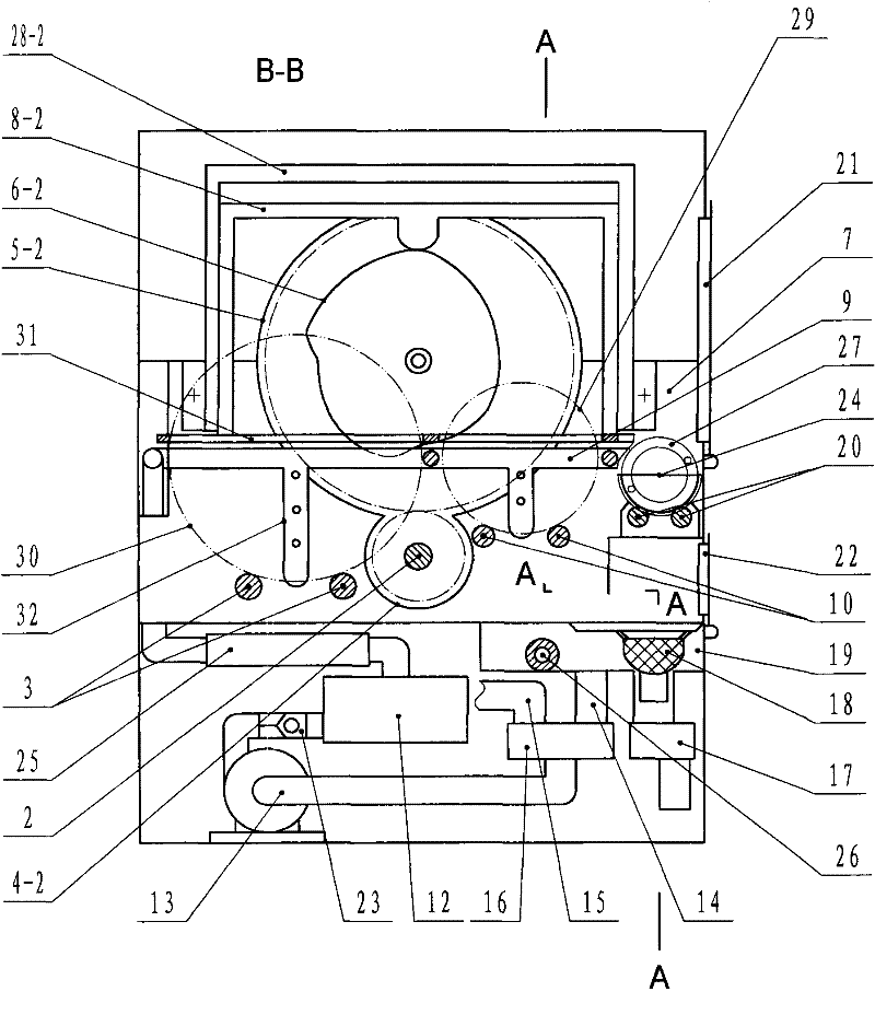 Tableware rotation type dish-washing method and household dishwasher using same