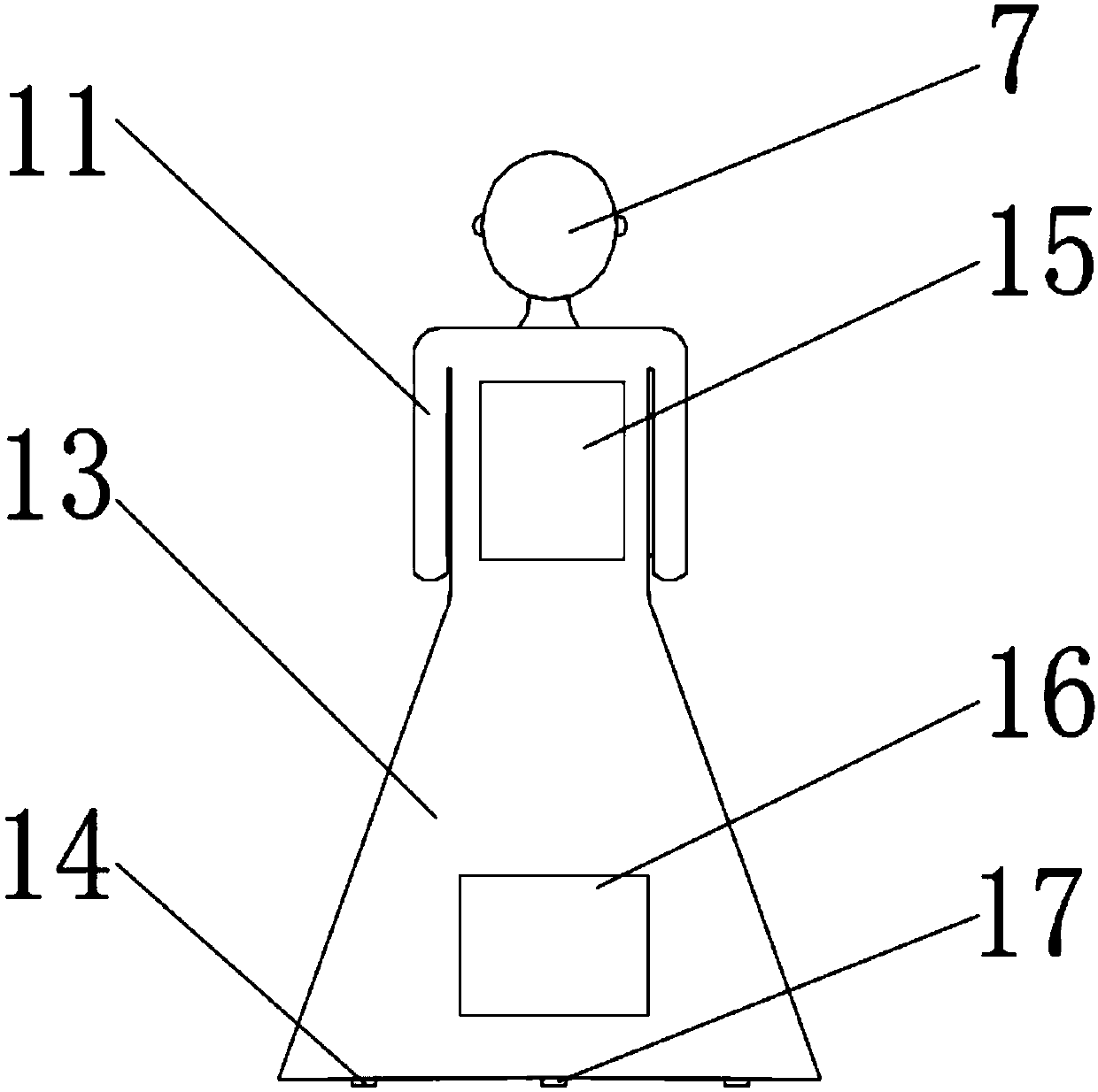 Dish serving robot