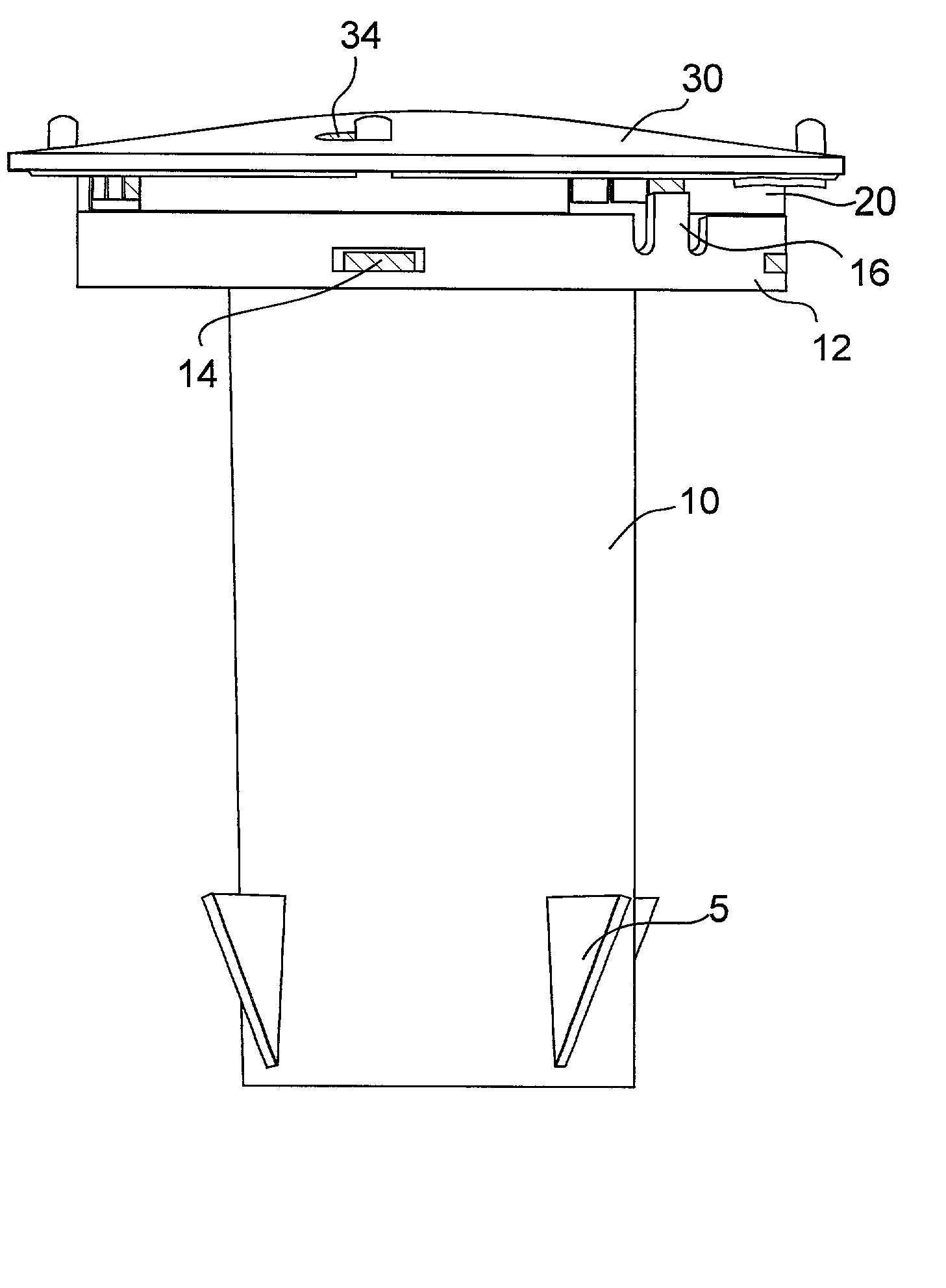 In-ground pest bait station