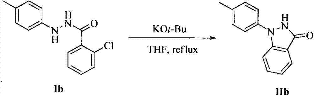 Method for synthesis of indazolone compound