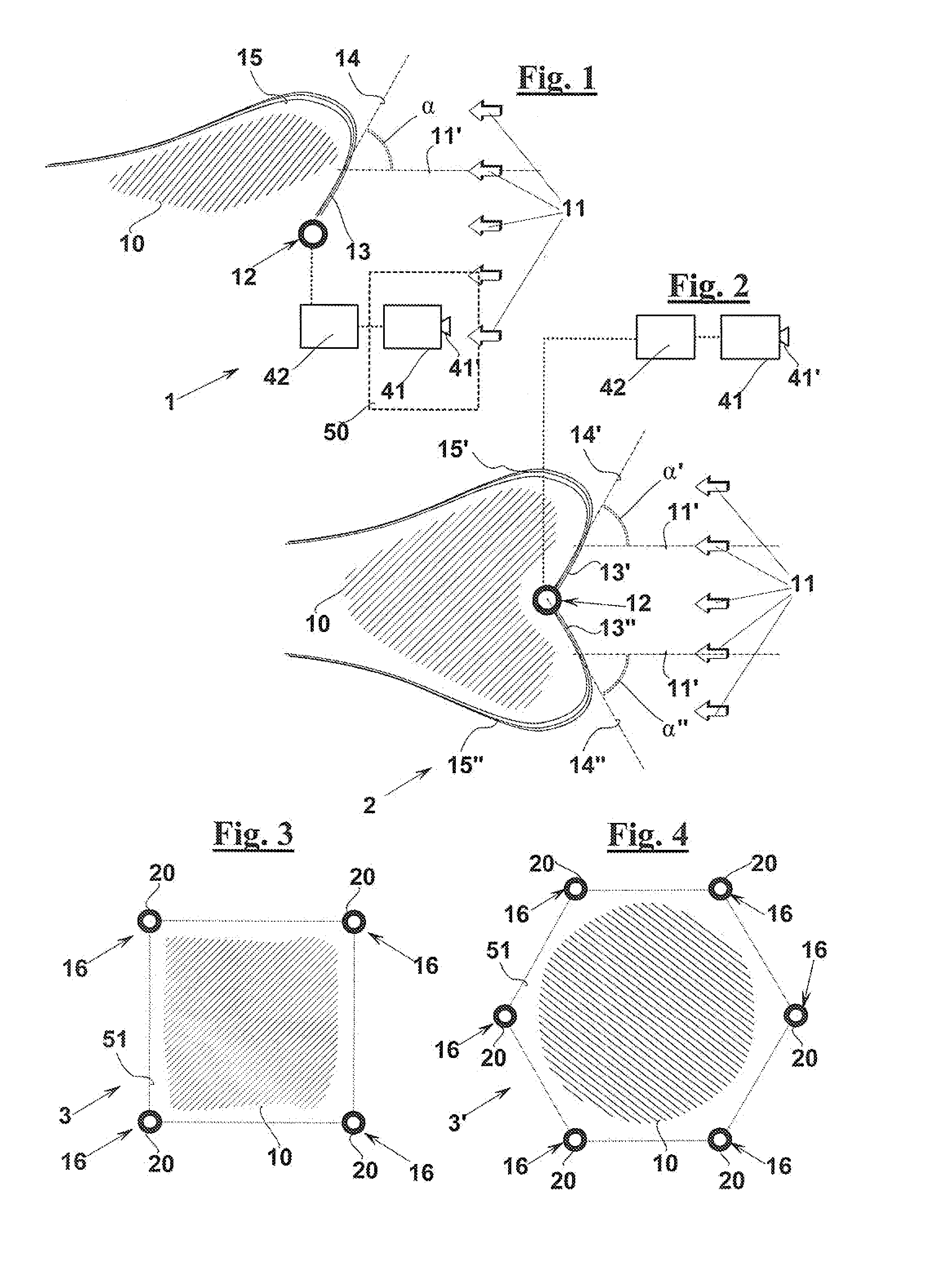 Method and an apparatus for creating an outdoor still-air environment, or an environment with controlled wind