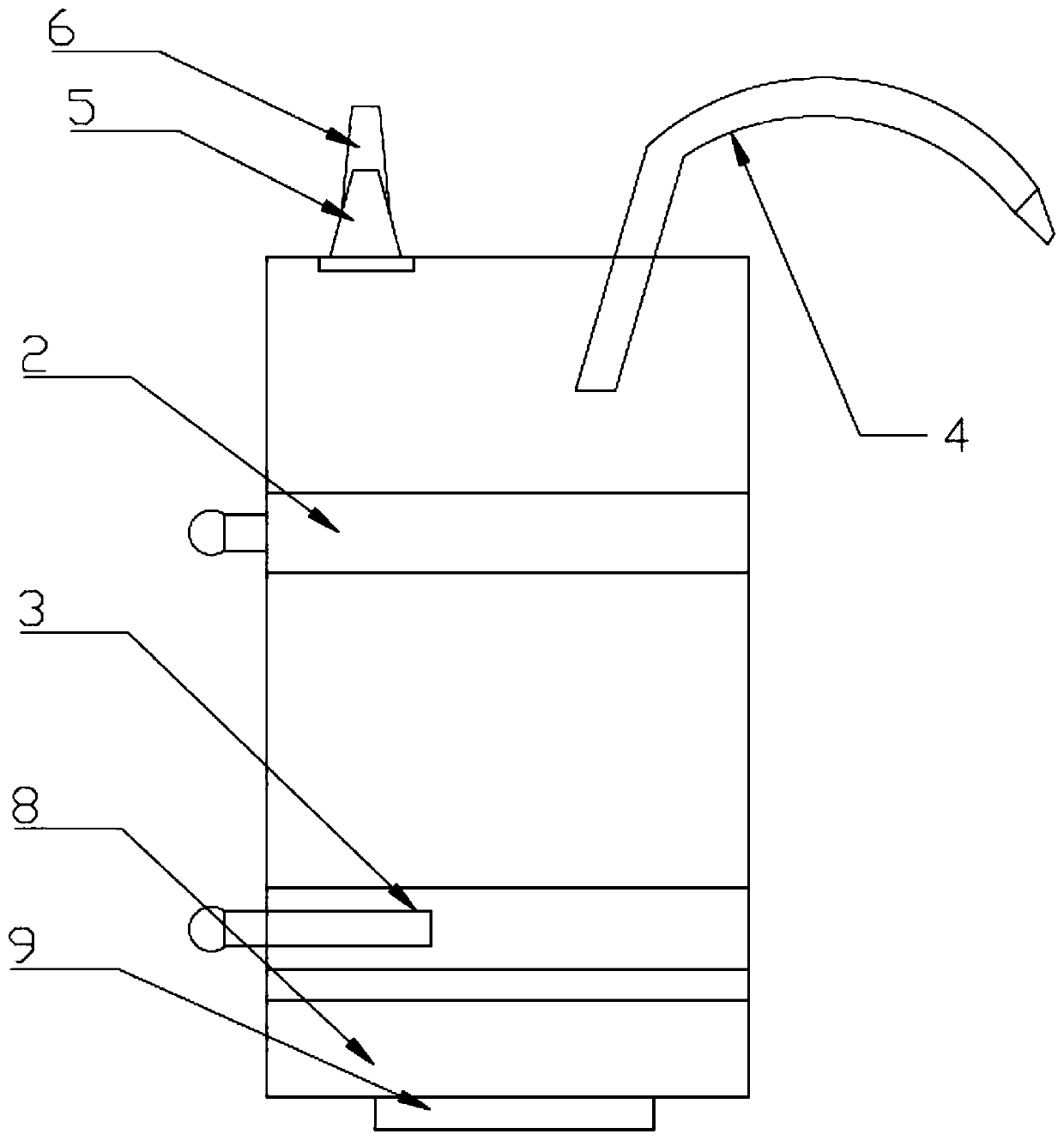 Novel observation tube for pediatric gastrointestinal decompression device