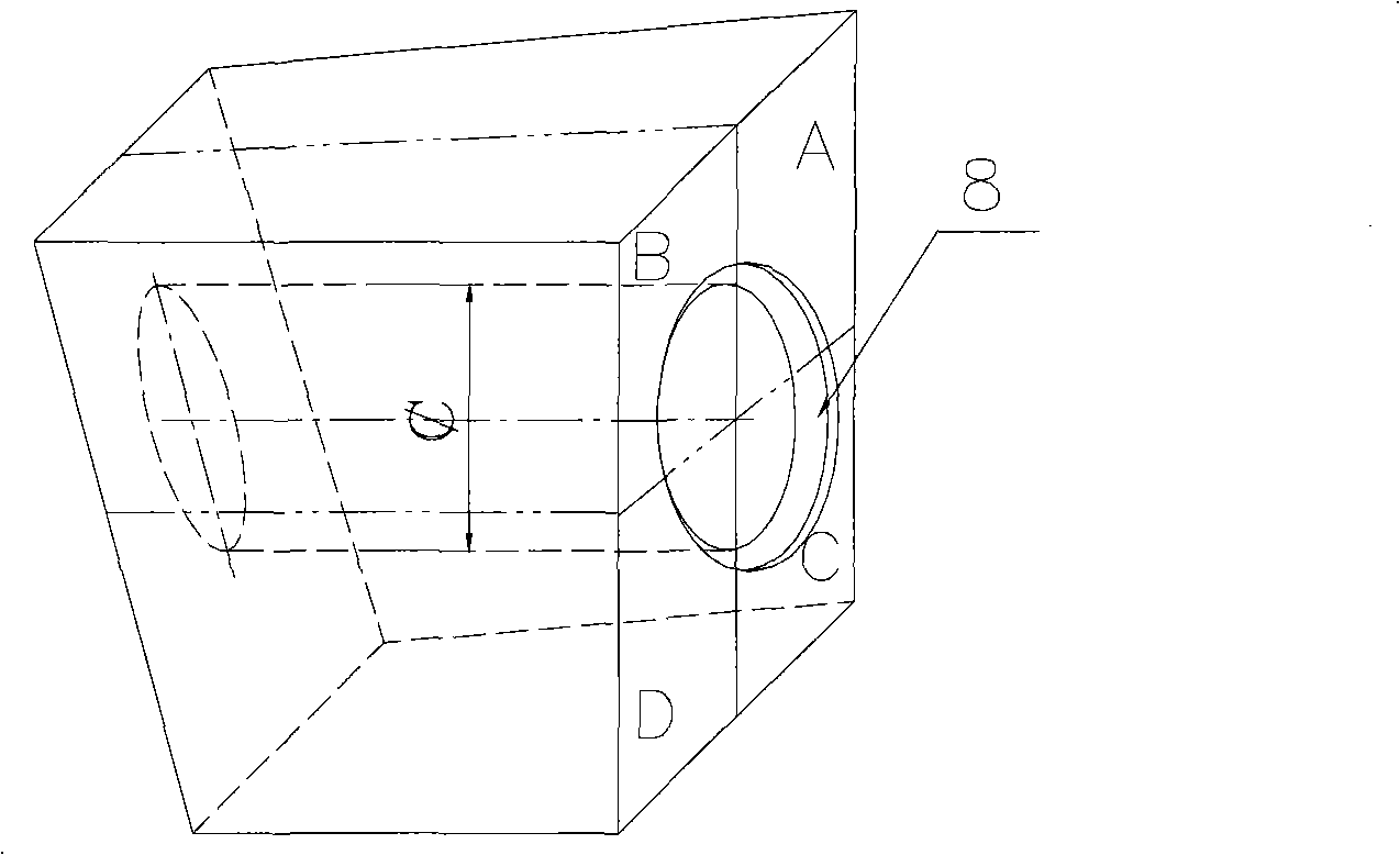 Steel tapping hole assembled outside converter and masonry method thereof