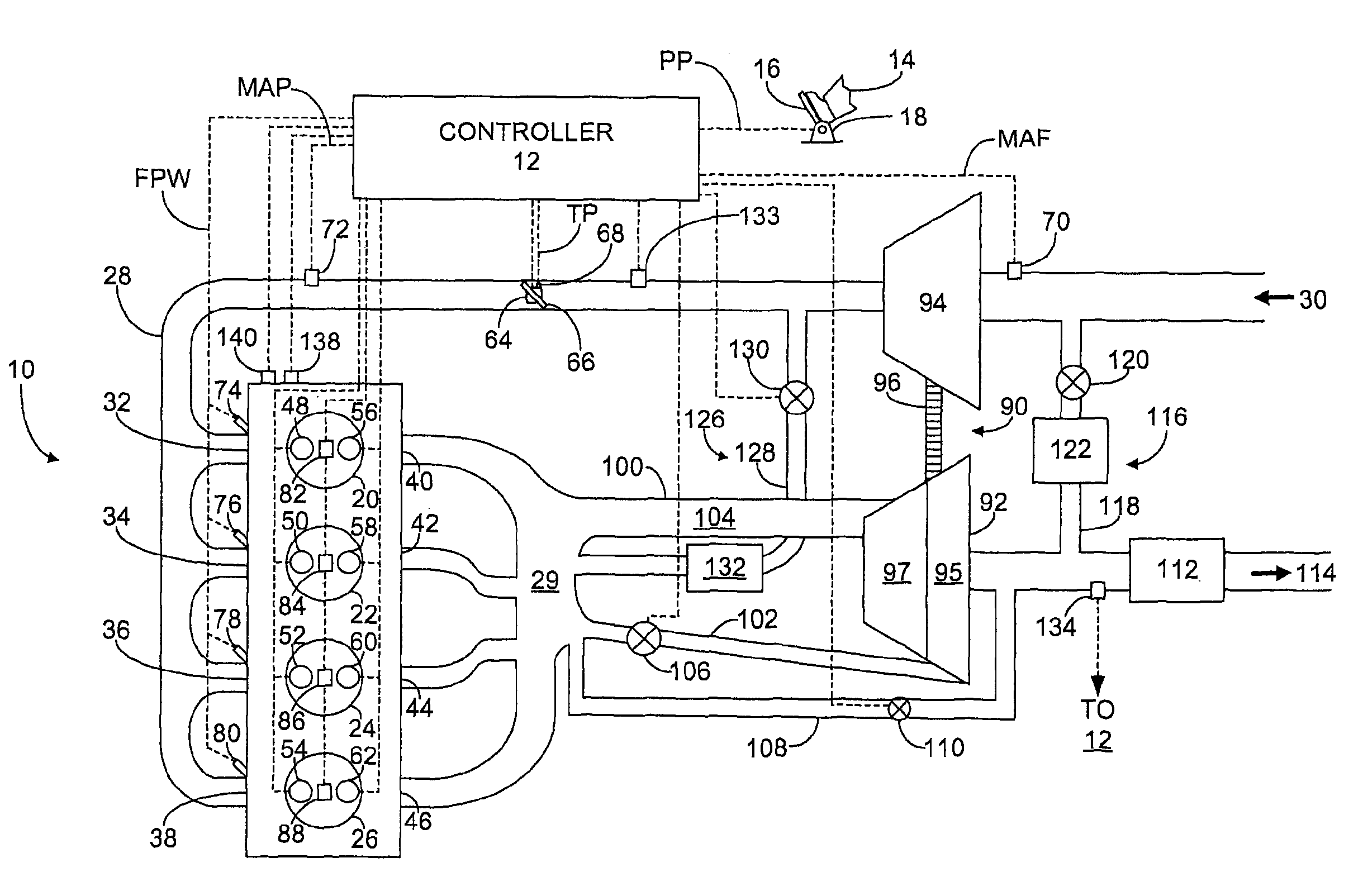 Method and system for binary flow turbine control