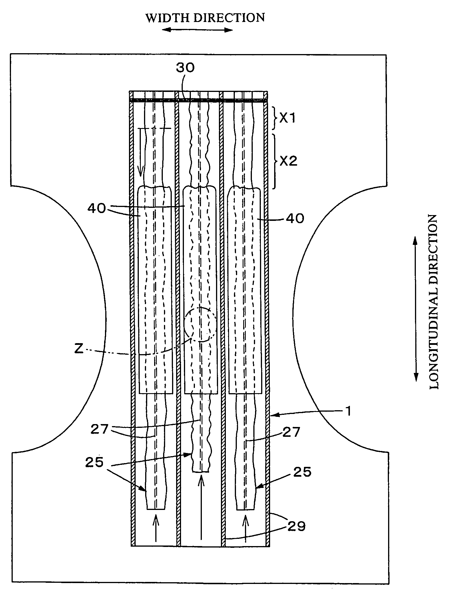 Body fluid absorbent article