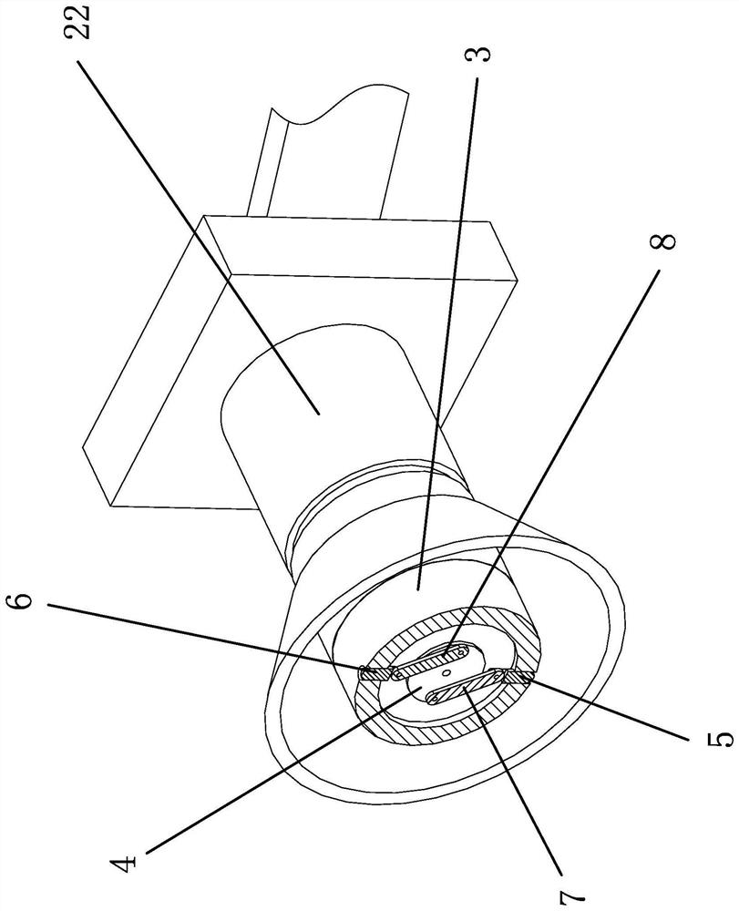 Connecting device for charging gun and charging interface