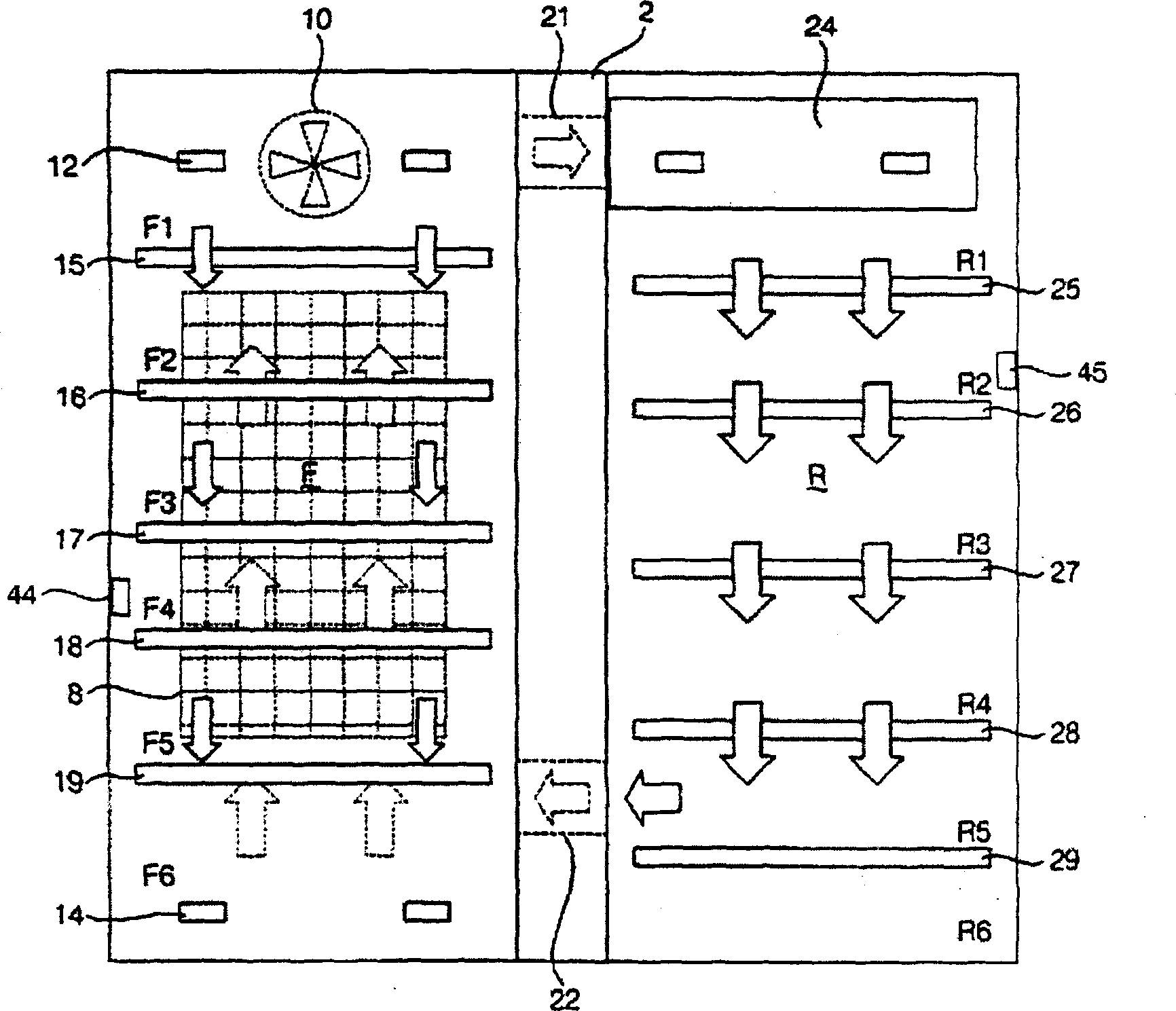 Temperature control method of refrigerator