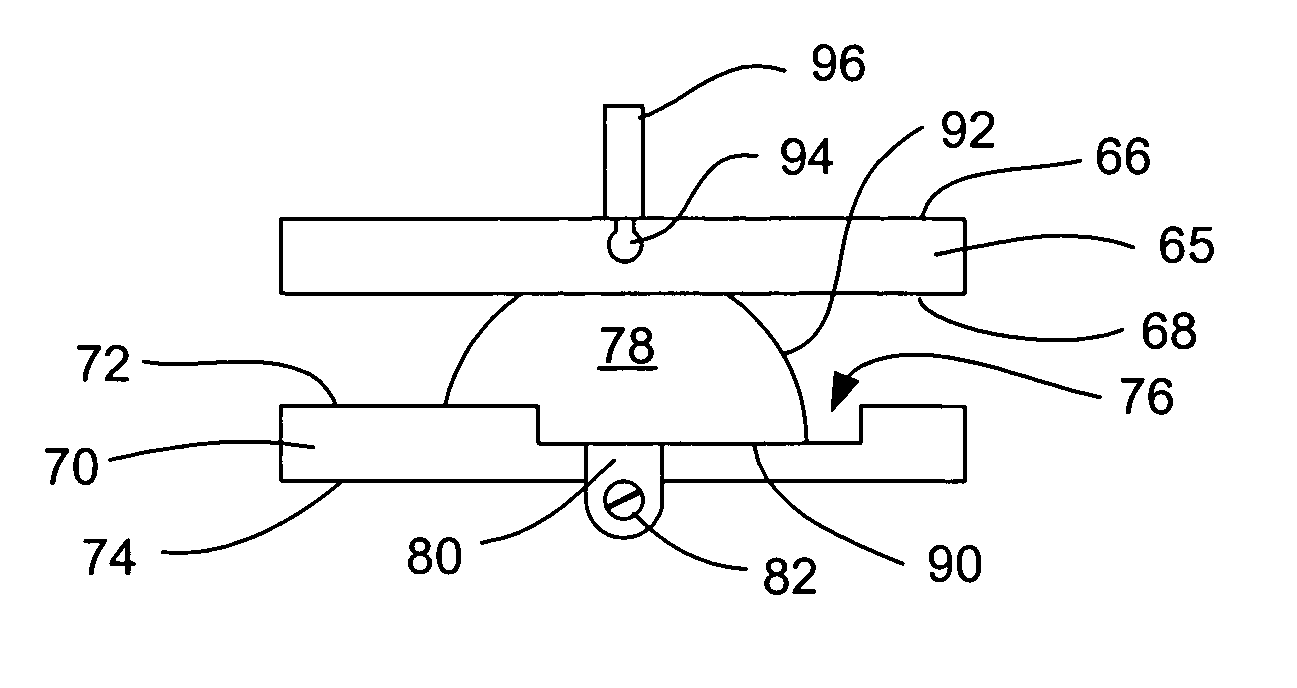 Posterior approach implant method for assembly of multi-piece artificial spinal disk replacement device in situ