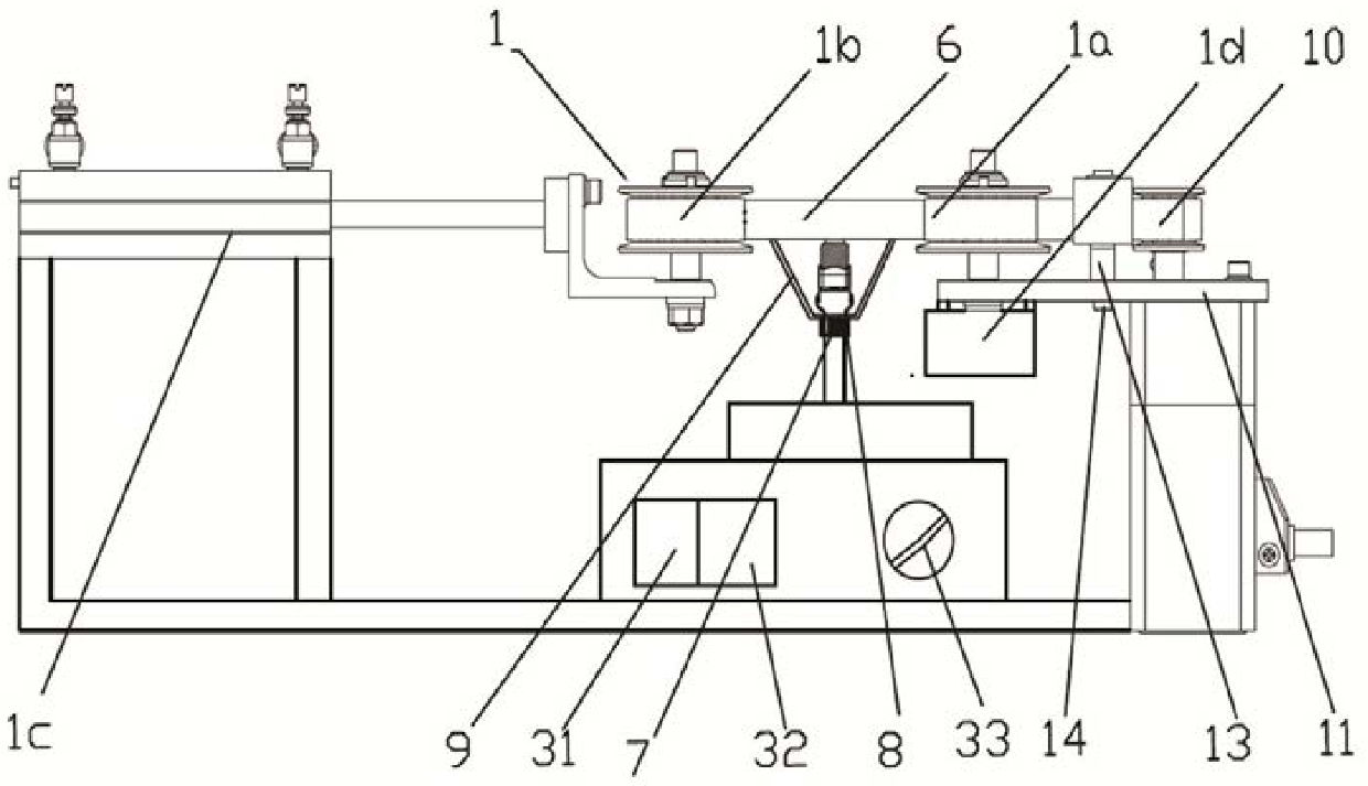 A force sensitive resistance tester